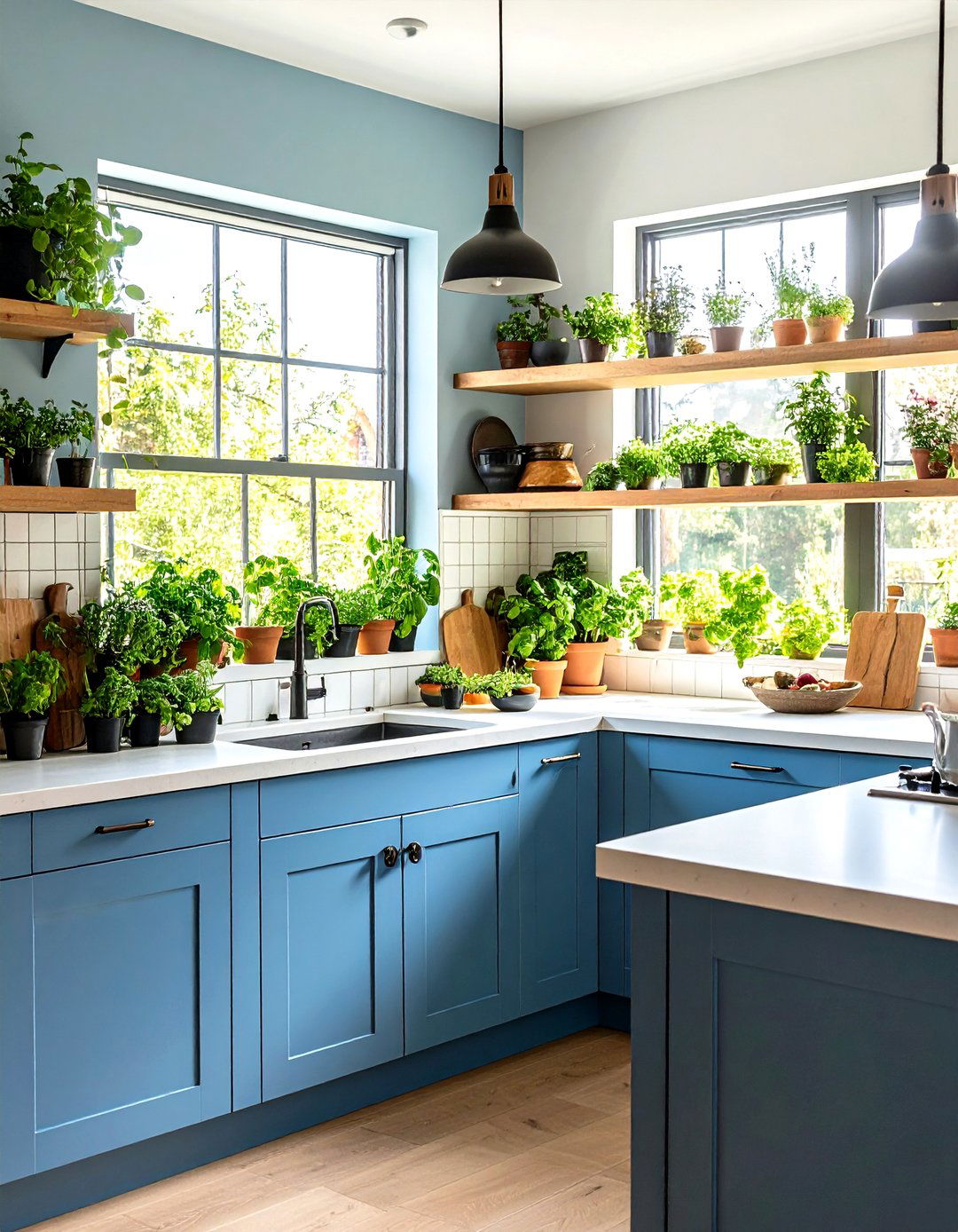 Slim Indoor Herb Strip Infuses Life into the Kitchen - 25 minimalist kitchen ideas