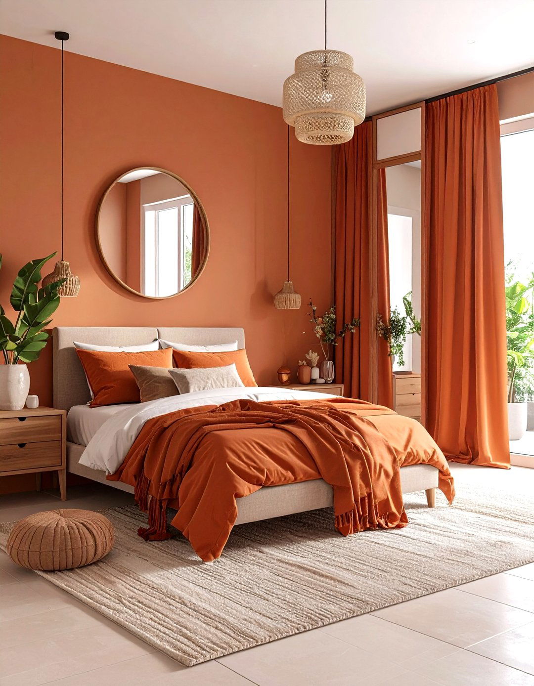 Small Space Terracotta Bedroom Solutions - 25 Terracotta Bedroom Ideas