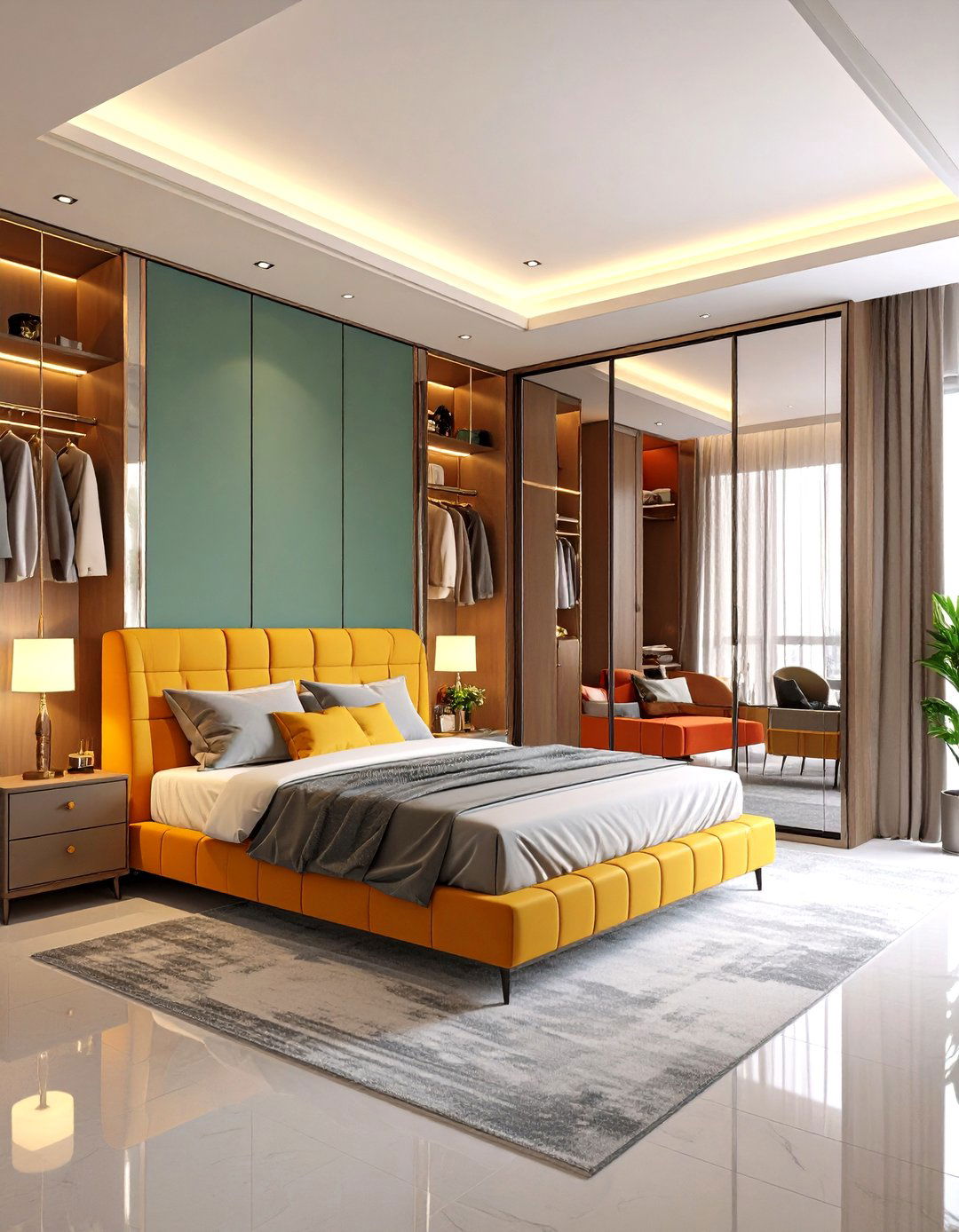Small Space Tricks for a Compact Art Deco Bedroom - 25 art deco bedroom ideas