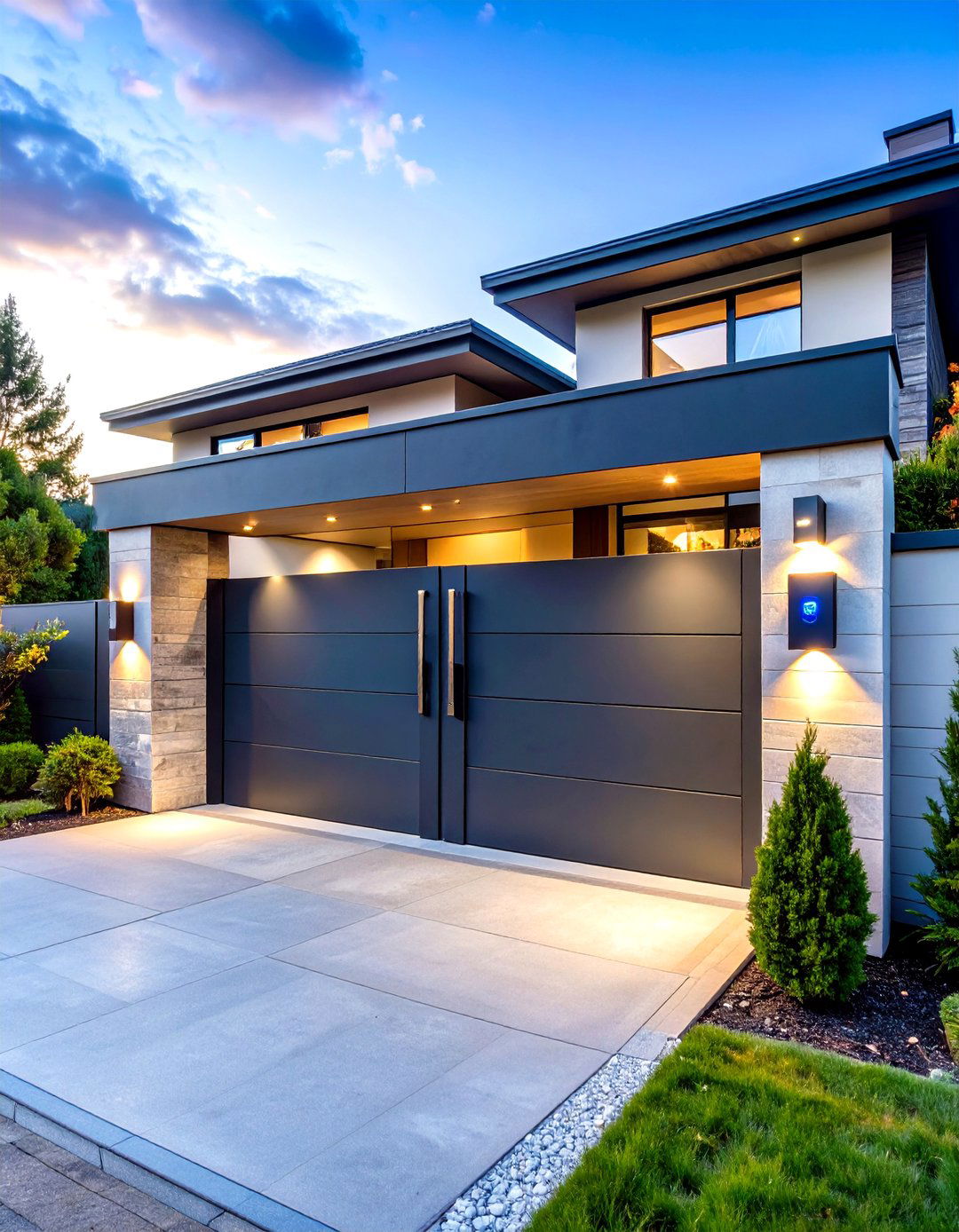 25 Driveway Gate Ideas to Enhance Security and Style