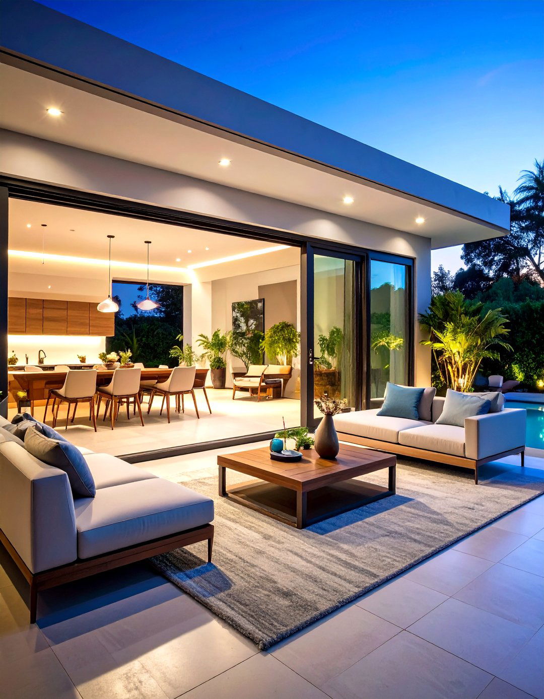Smart Home Ready Patio Door with App Control - 25 patio door ideas