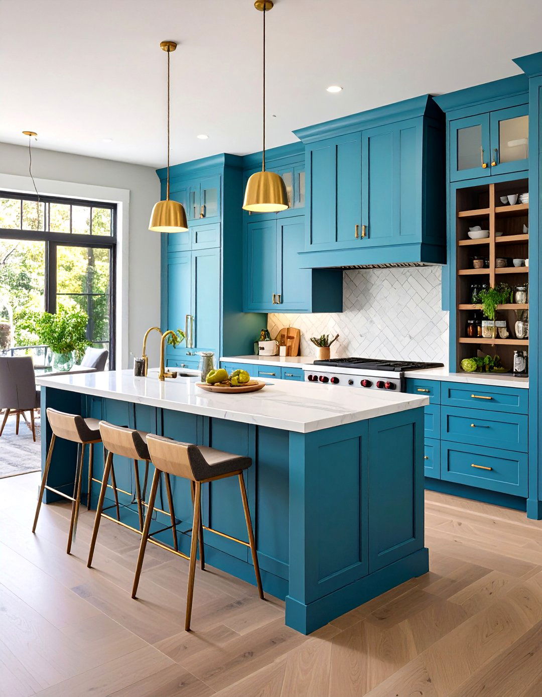 Smart Storage Walls - 25 open kitchen living room ideas