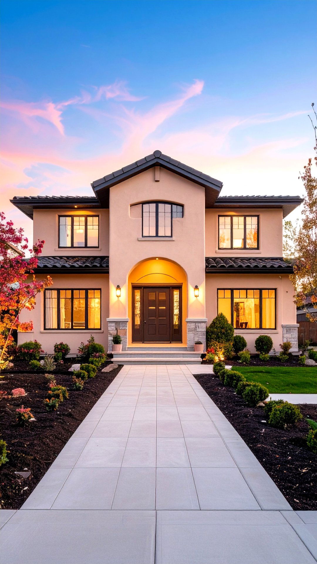 Smooth Stucco Reskin Modernizes a s House Exterior - 25 1980s house exterior ideas