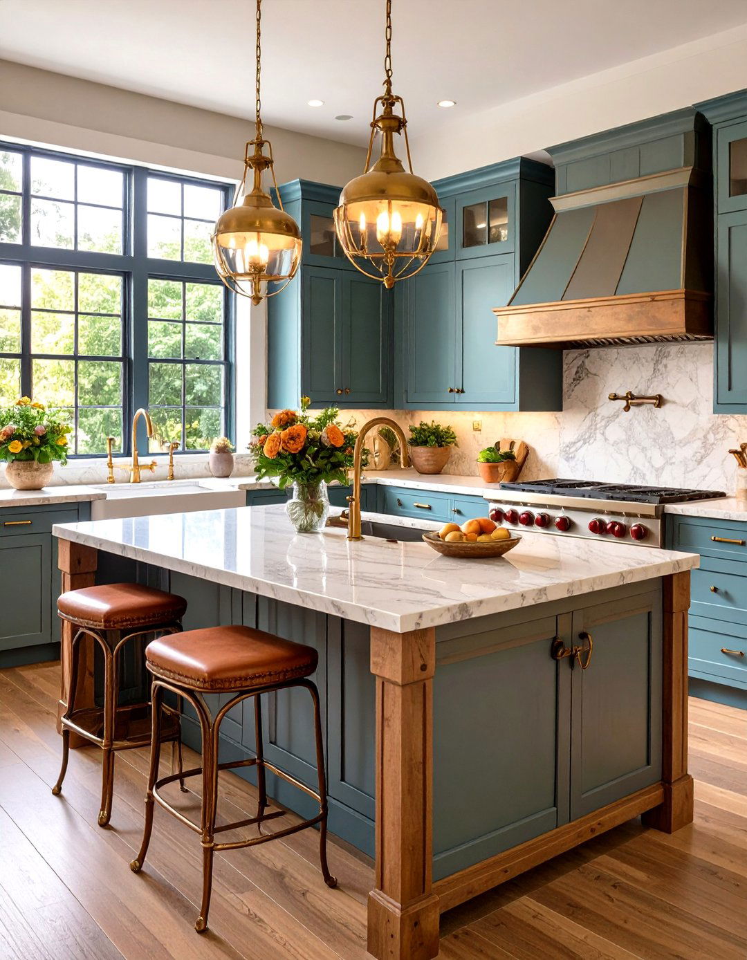 Sneak Vintage Charm Into Modern Bones - 25 open kitchen ideas