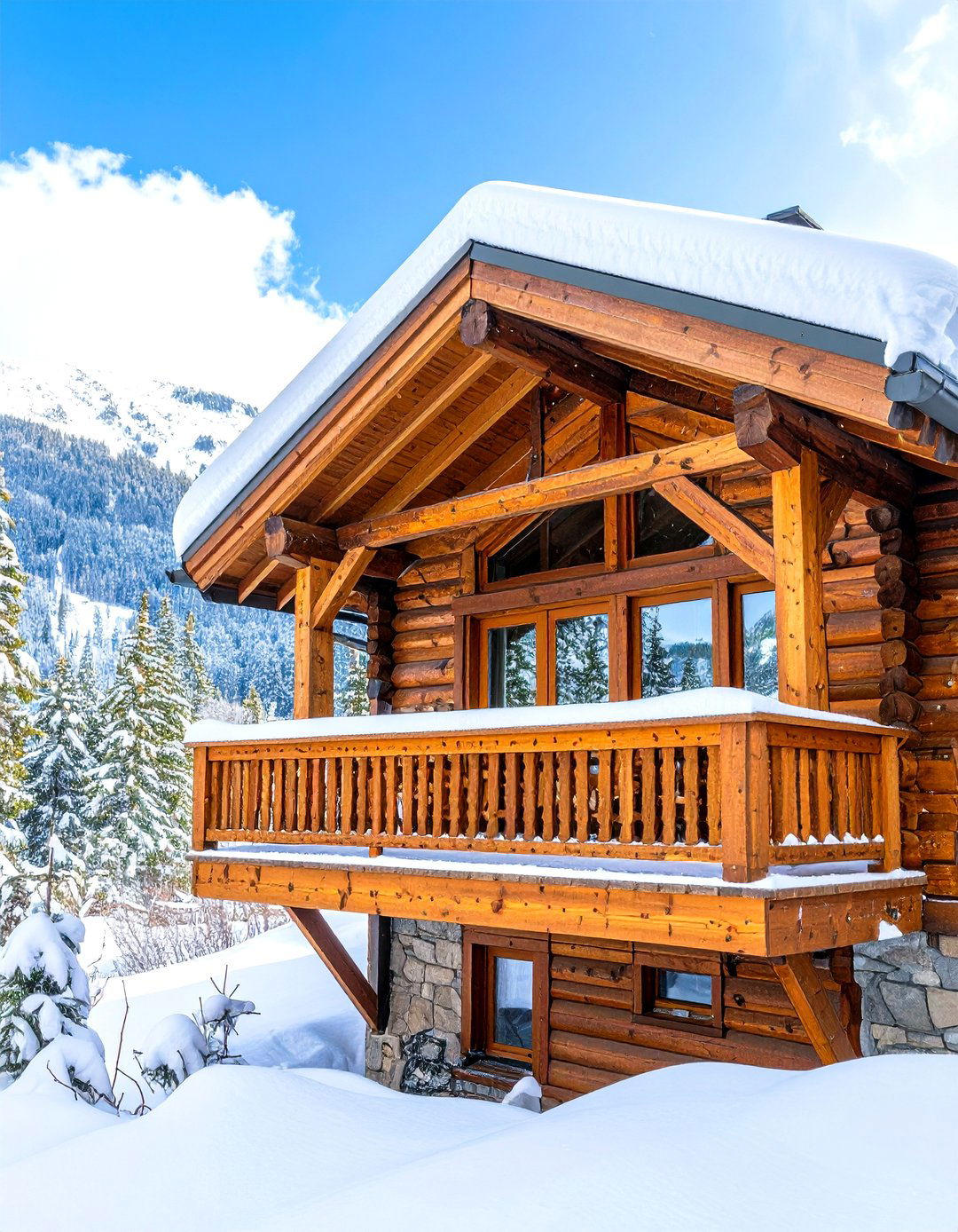 Snow Shed Balcony A Frame - 25 a frame house with balcony
