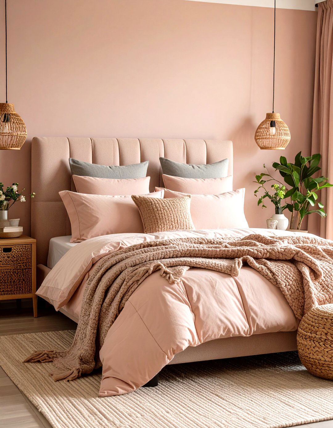 Soft Blush Sanctuary - 25 pastel bedroom ideas