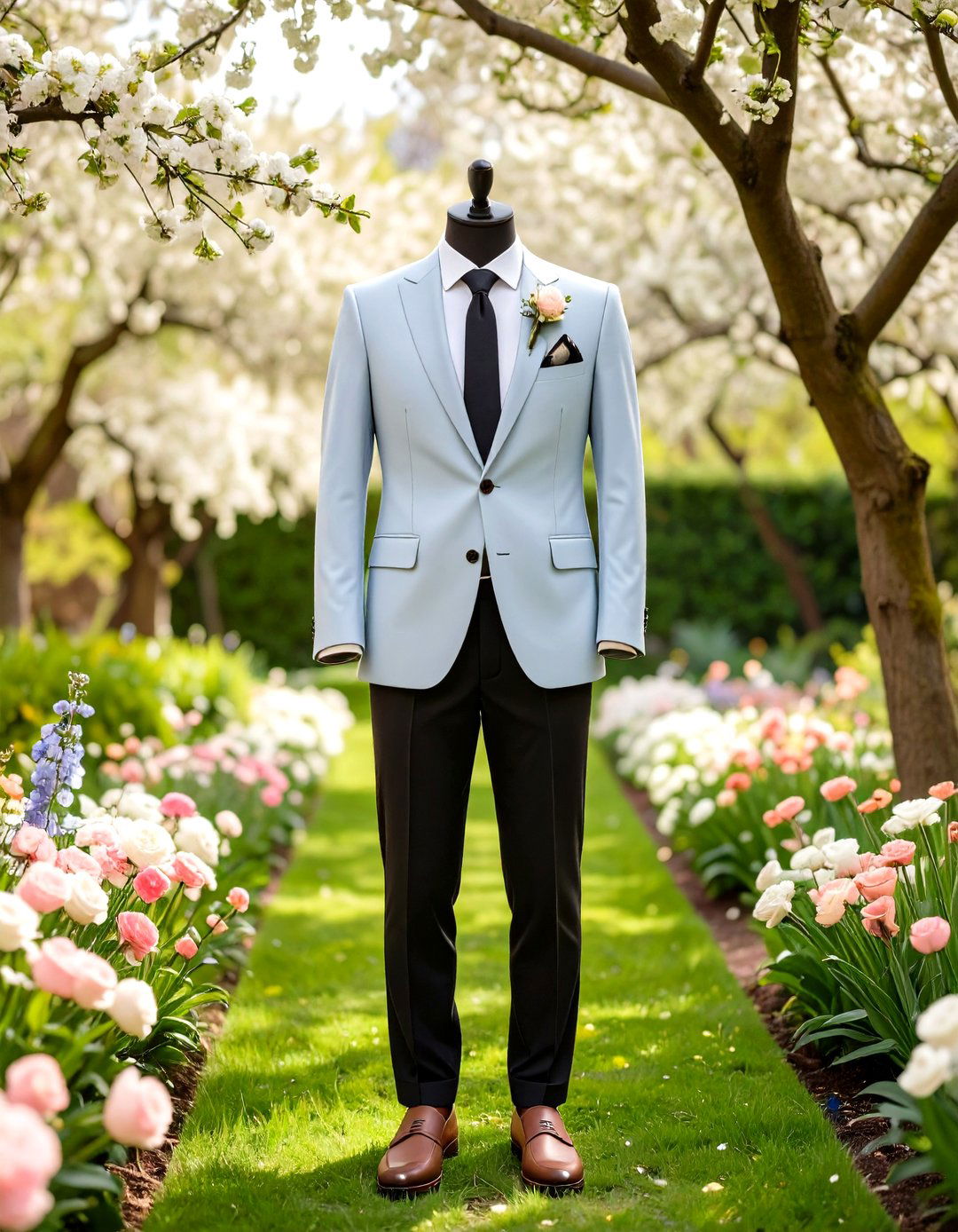 Soft Pastel Suit Palette Mens Wedding Outfit - 25 men's wedding outfit ideas