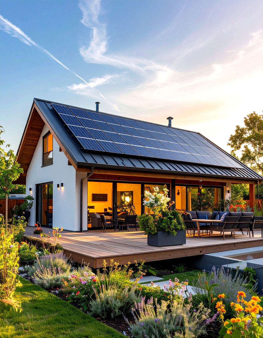 Solar Ready Gable Patio Roof - 25 gable patio roof design ideas