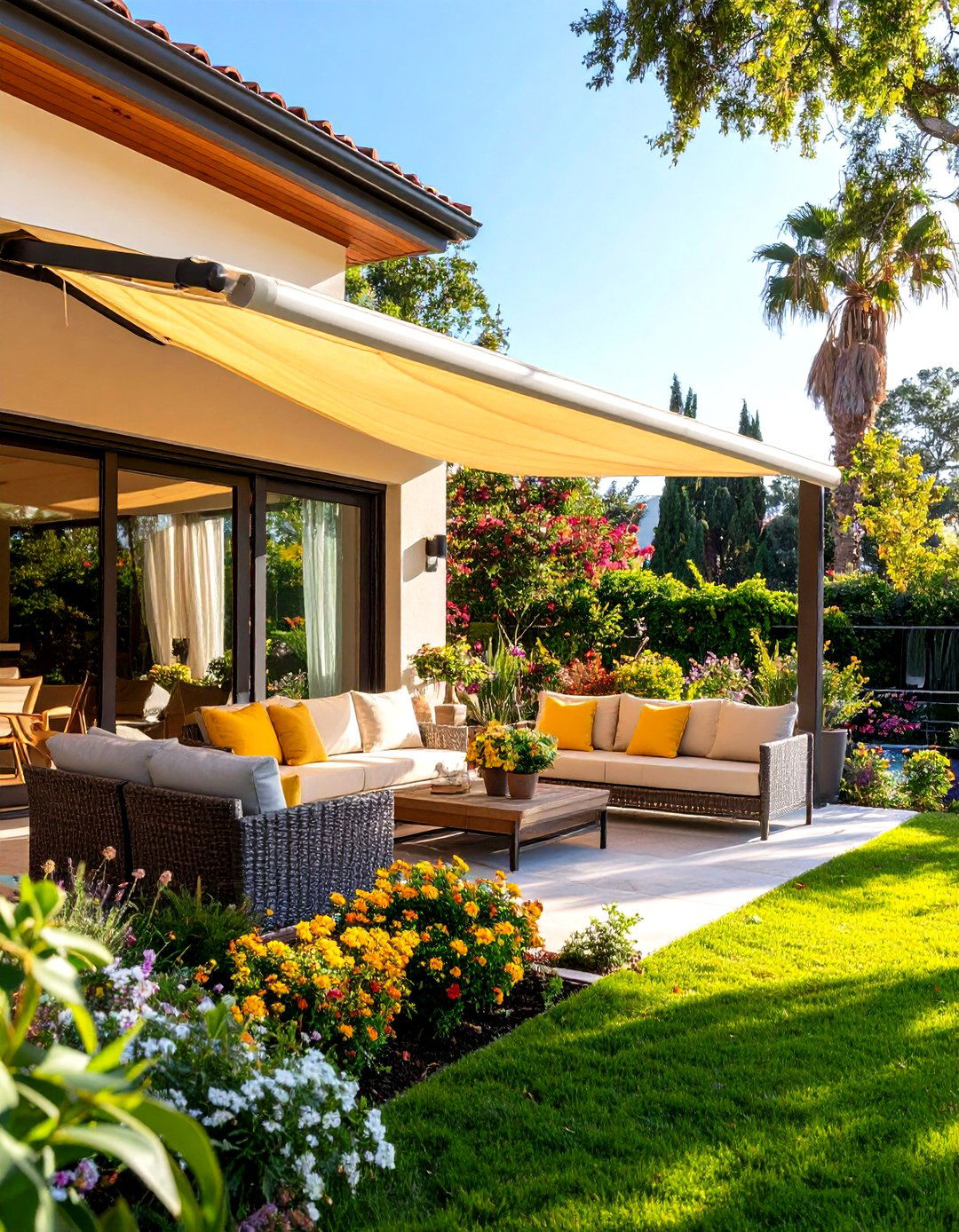 Solar Shade Roller Patio Curtains - 25 patio curtain ideas