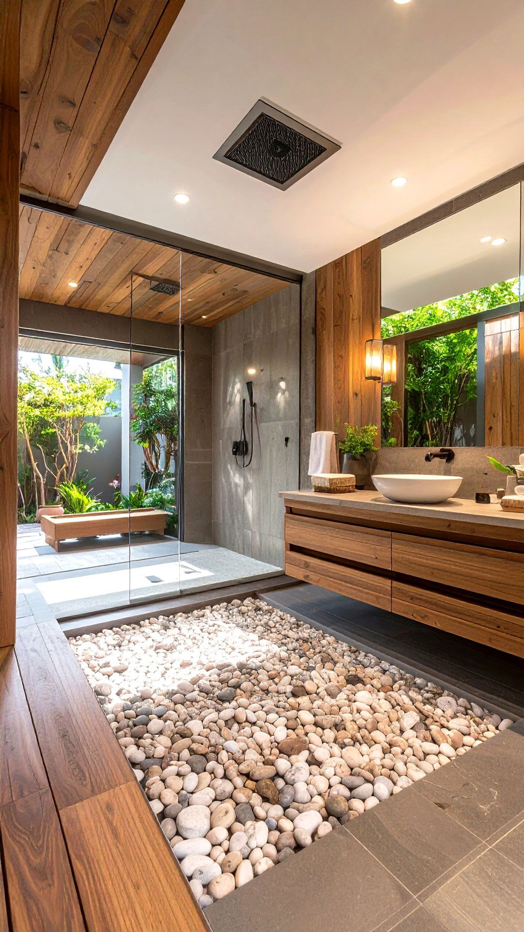 Spa Like Bathroom with Aromatherapy - 25 aesthetic bathroom ideas