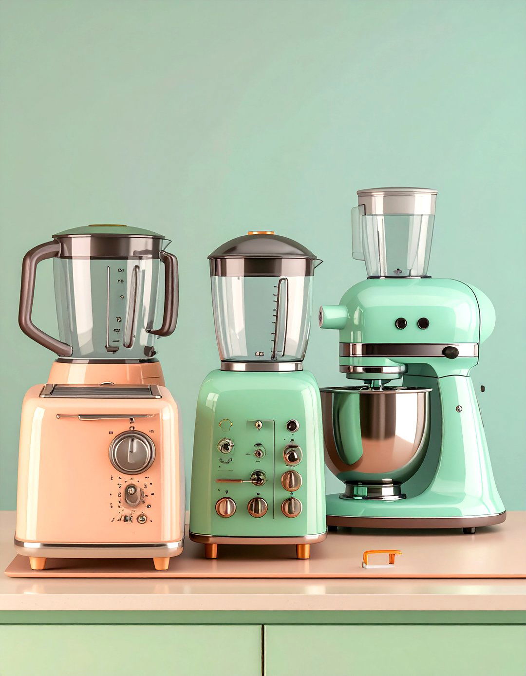 Space Age Small Appliances Give a s Kitchen Future Flair - 25 70s kitchen ideas