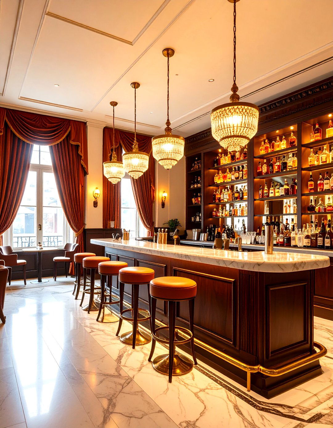 Speakeasy Inspired Cocktail Bar Brings Hidden Delights - 25 art deco wedding ideas