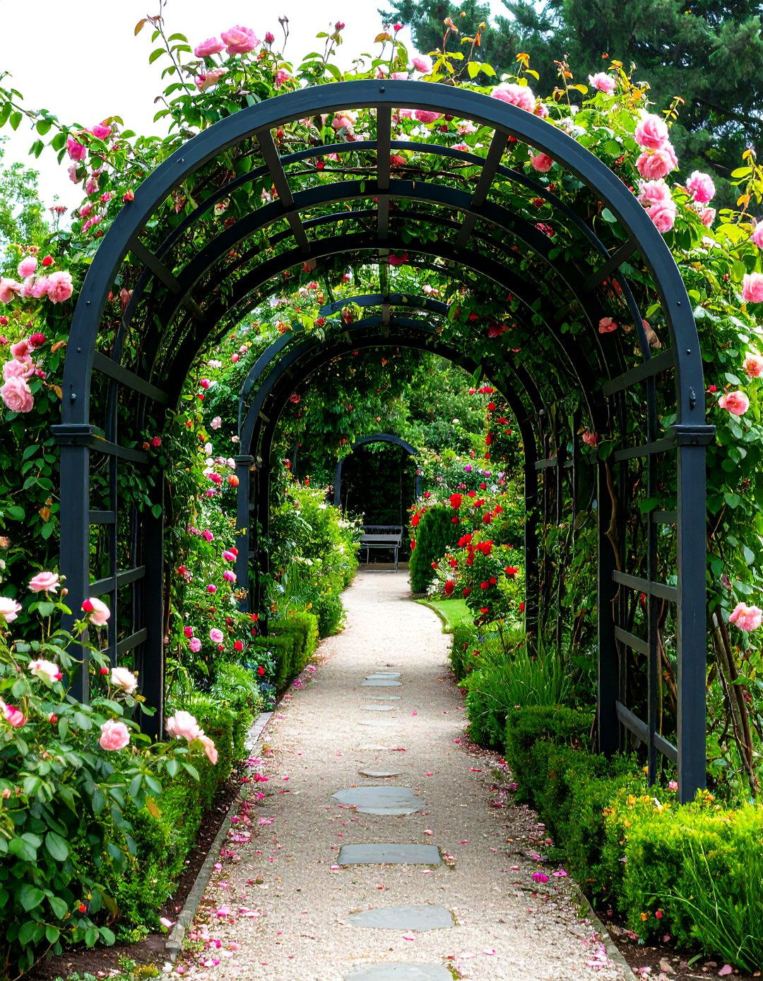 Statement Archway Garden Focal Point - 25 Garden Focal Point Ideas