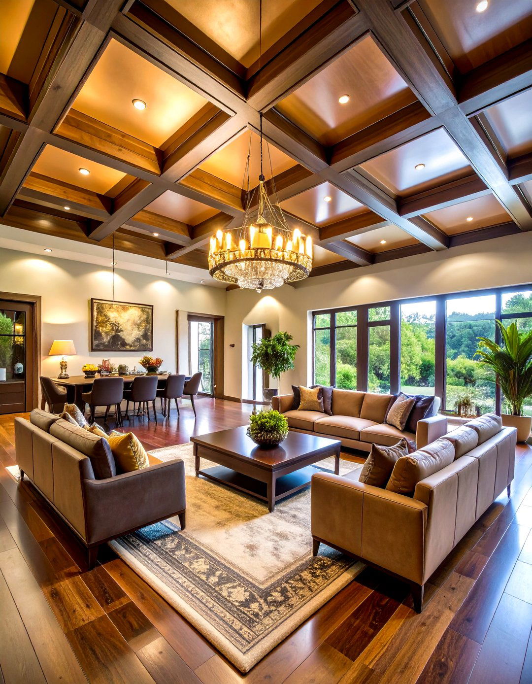 Statement Ceiling Finishes To Elevate Design - 25 open concept vaulted ceiling living room ideas