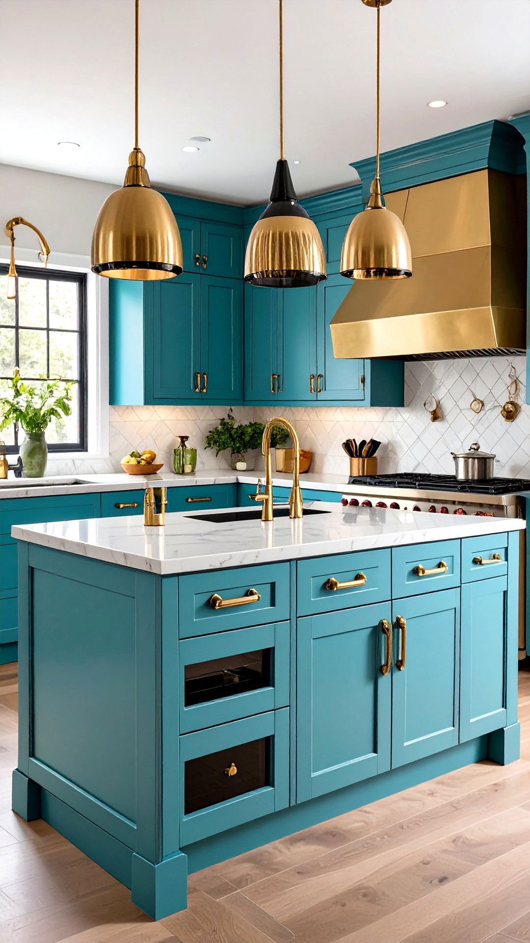 Streamlined Chrome and Bakelite Hardware Pulls - 25 art deco kitchen ideas