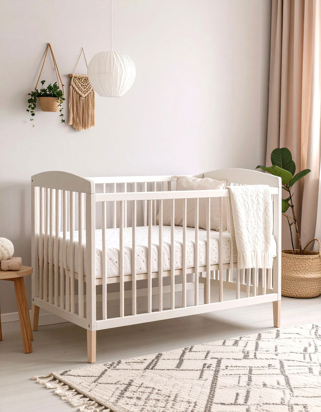 Subtle Neutral Patterns in Textiles - 25 neutral nursery ideas