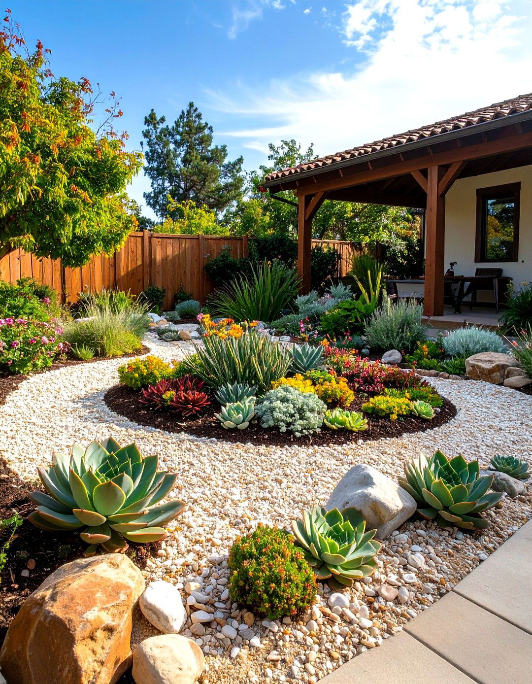 Succulent Rock Flower Bed Drainage - 25 flower bed ideas