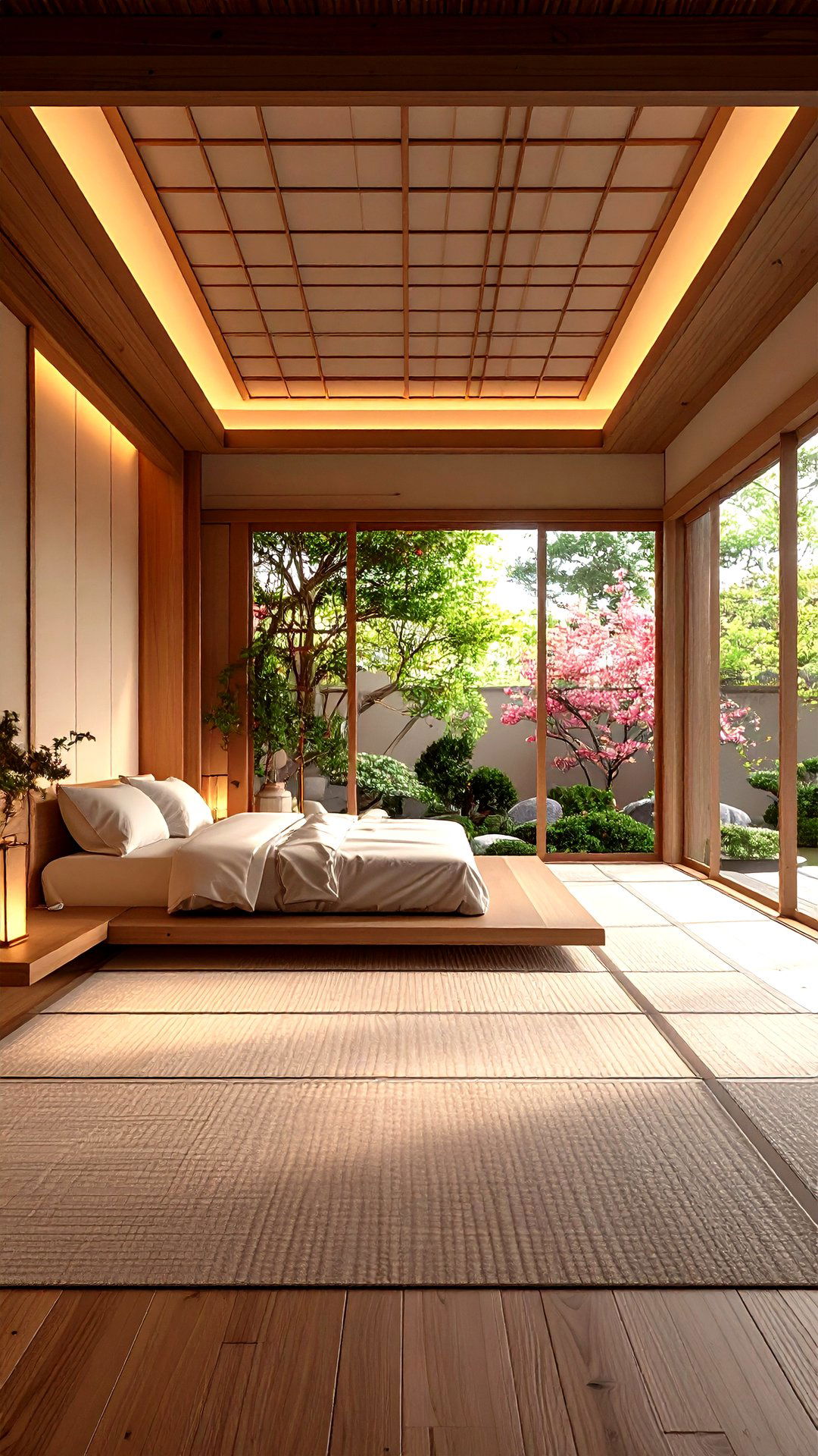 Sukiya Style Tokonoma Niche Highlights Asian Bedroom Art - 25 asian bedroom ideas