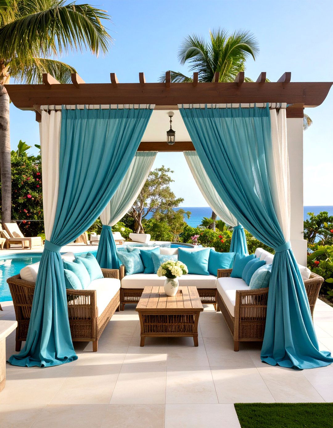 Sunbrella Weatherproof Patio Curtains - 25 patio curtain ideas