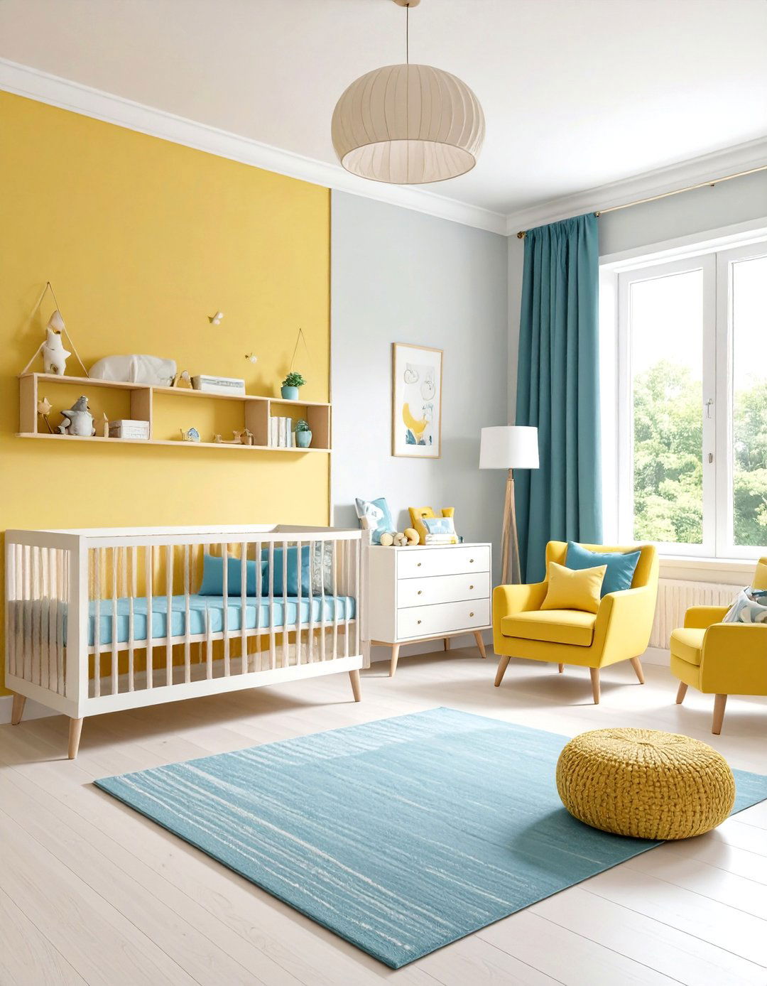 Sunny Butter Yellow Nursery Color - 25 nursery color ideas