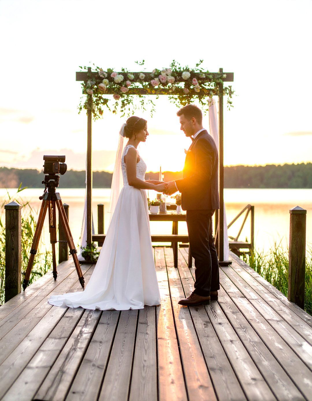 Sunrise Vow Renewal Ceremony - 25 21th wedding anniversary ideas