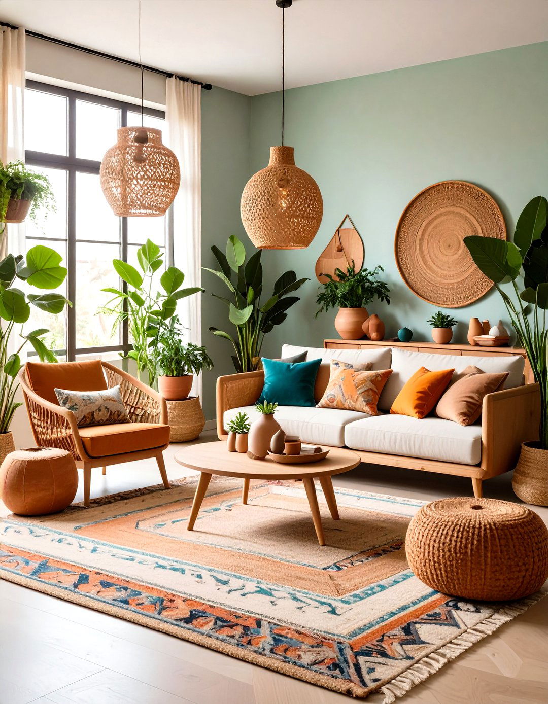 Sustainable Materials Ground the Apartment in Nature - 25 apartment decorating ideas