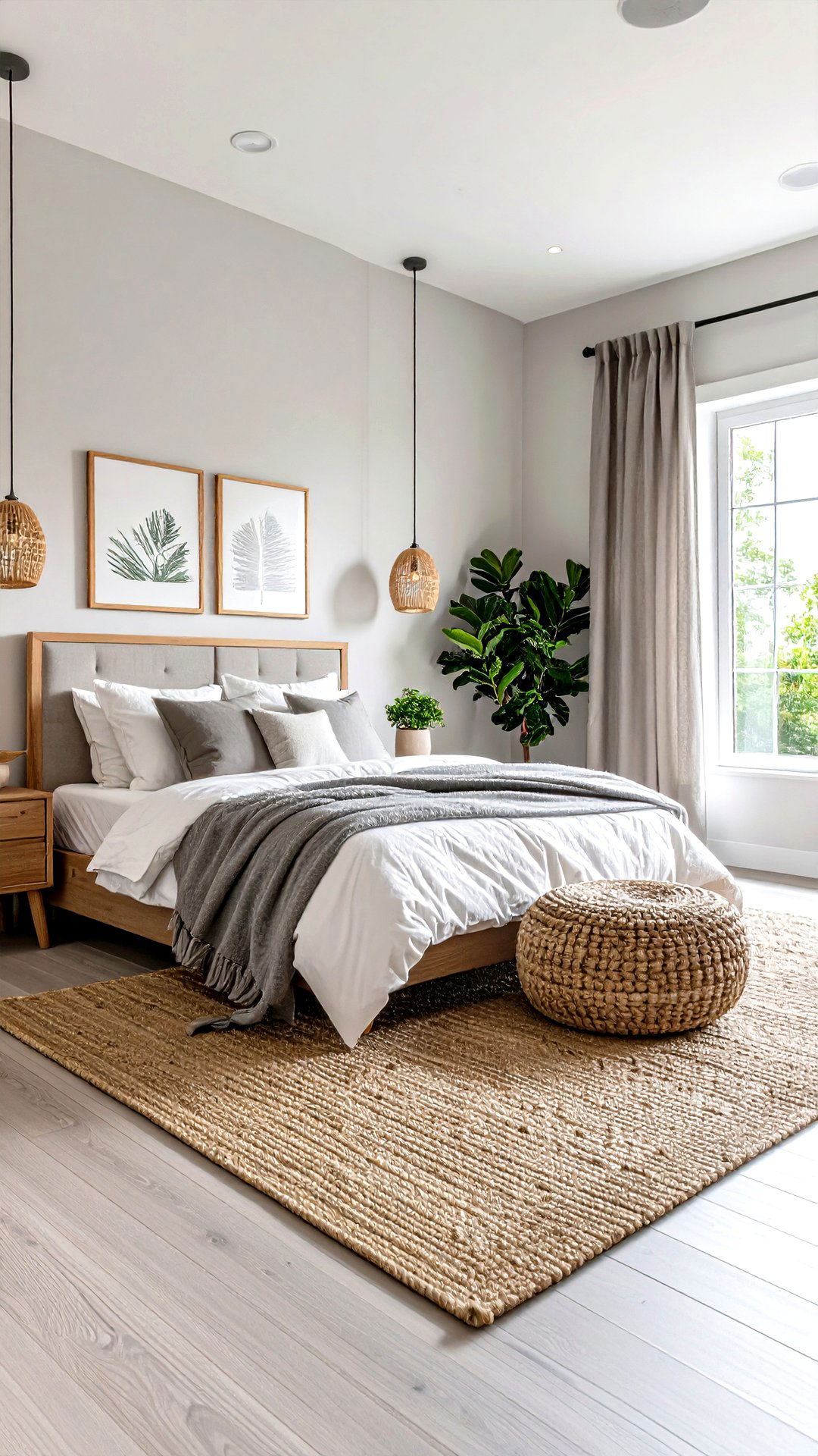 Sustainable Materials for an Eco Friendly Grey and White Bedroom - 25 grey and white bedroom ideas
