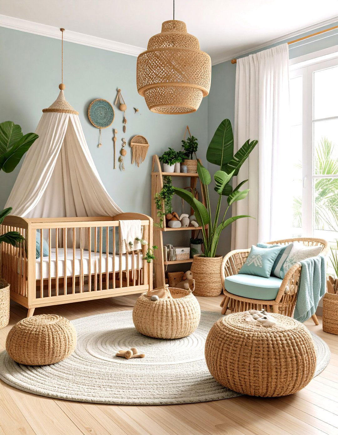 Sustainable Recycled Decor Choices - 25 ocean-themed nursery ideas