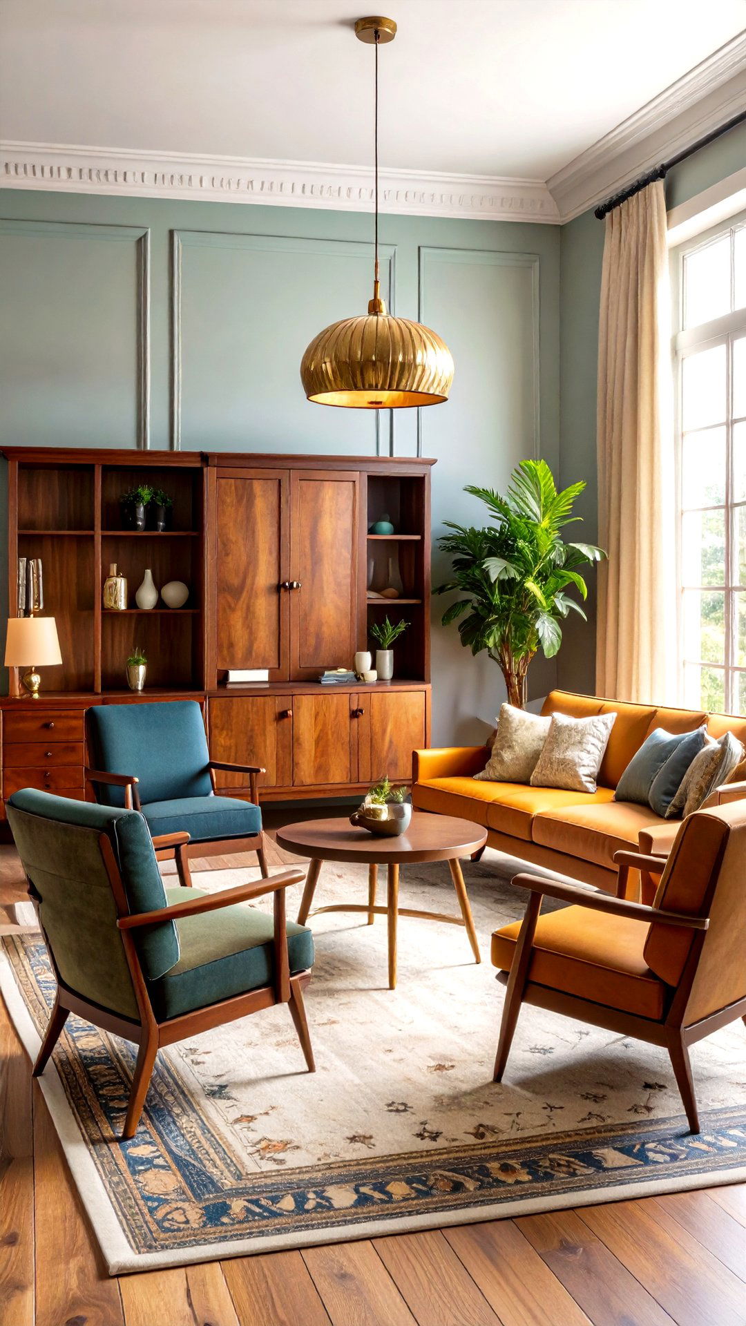Sustainable Vintage Finds With Character - 25 aesthetic living room ideas