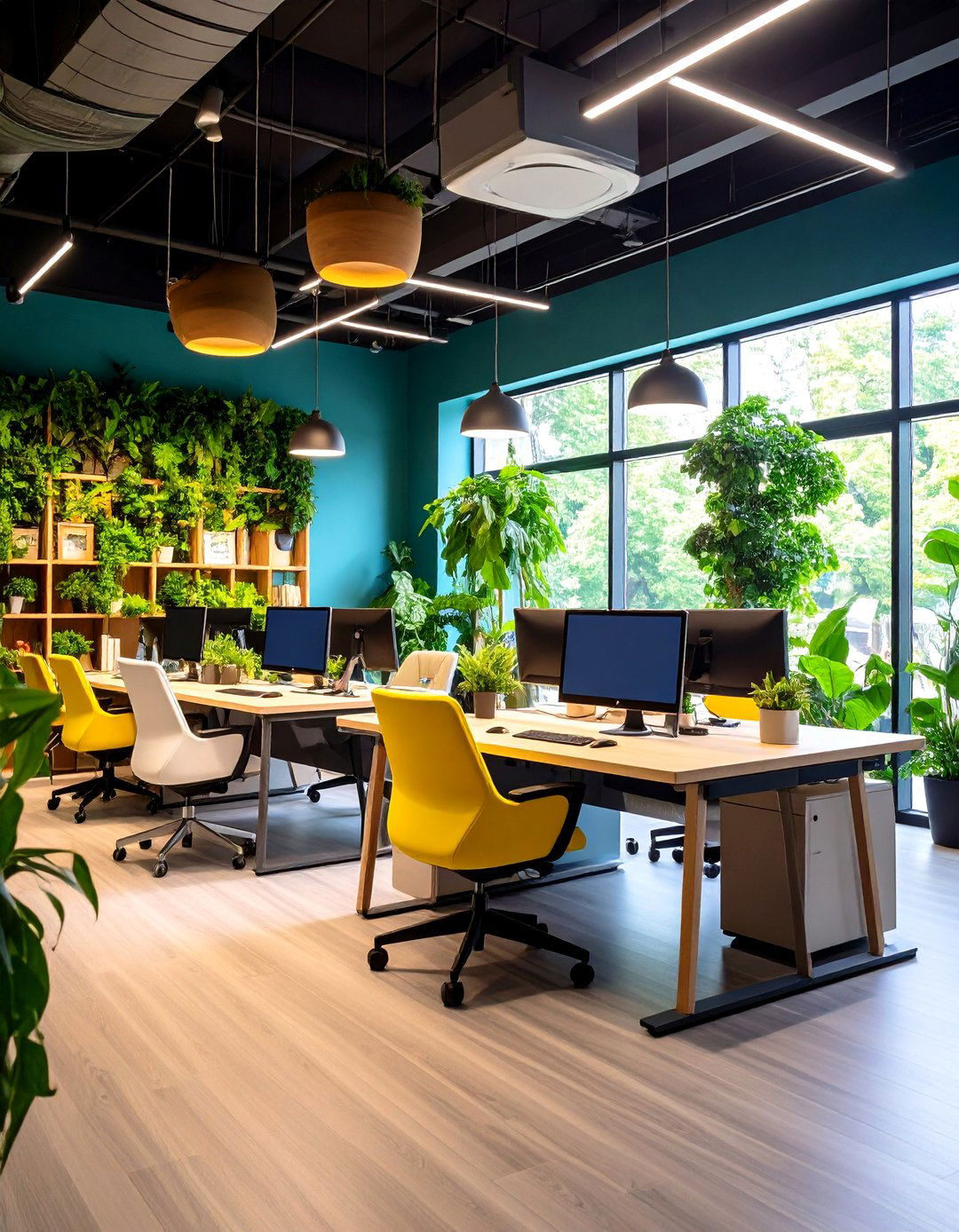 Sustainable and Recycled Material Palette - 25 office interior design ideas