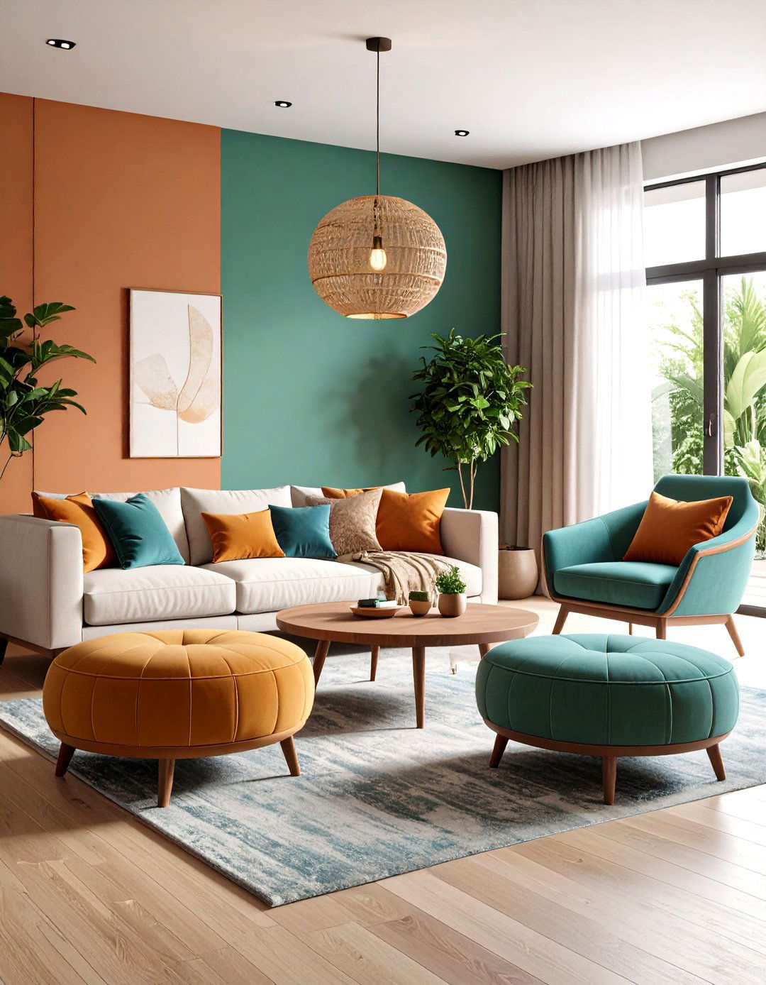 Swap a Couch for Modular Seating - 25 minimalist apartment ideas