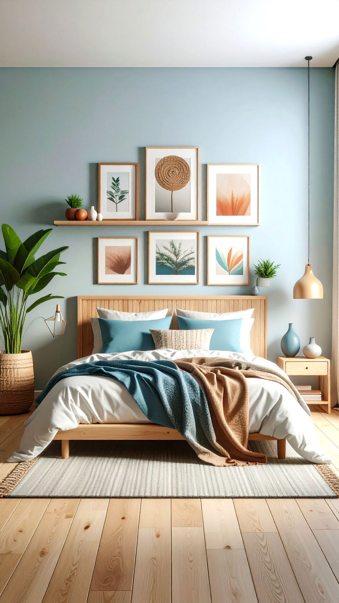 Swap a Gallery Wall for an Art Ledge