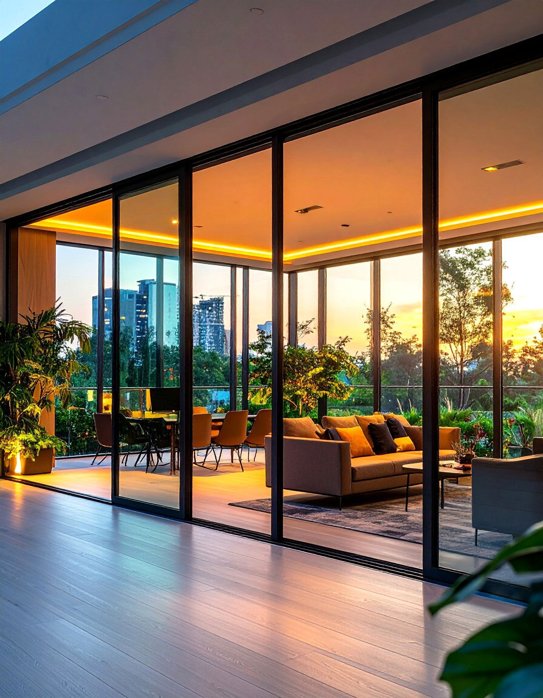 Switchable Privacy Smart Glass Patio Door - 25 patio door ideas