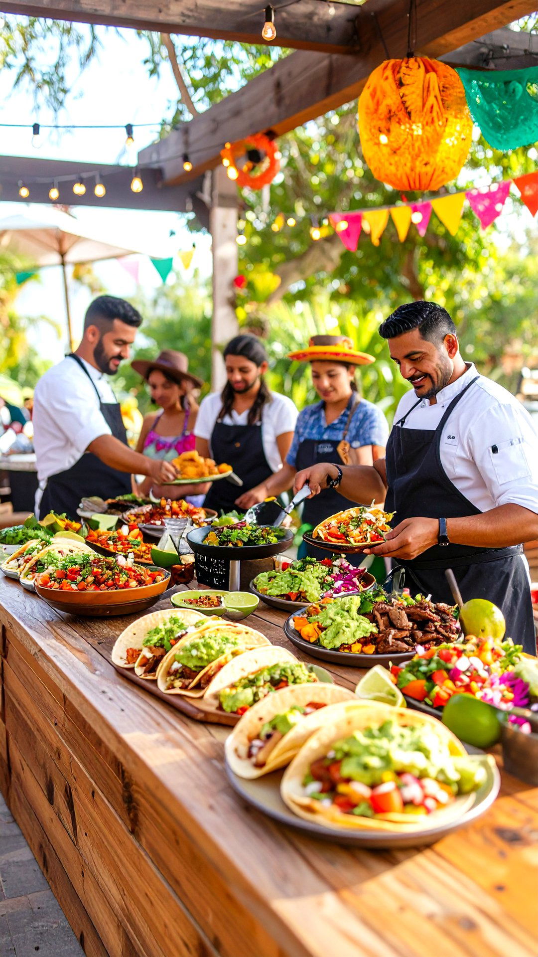 Taco Bar Casual Wedding Station - 25 casual wedding ideas
