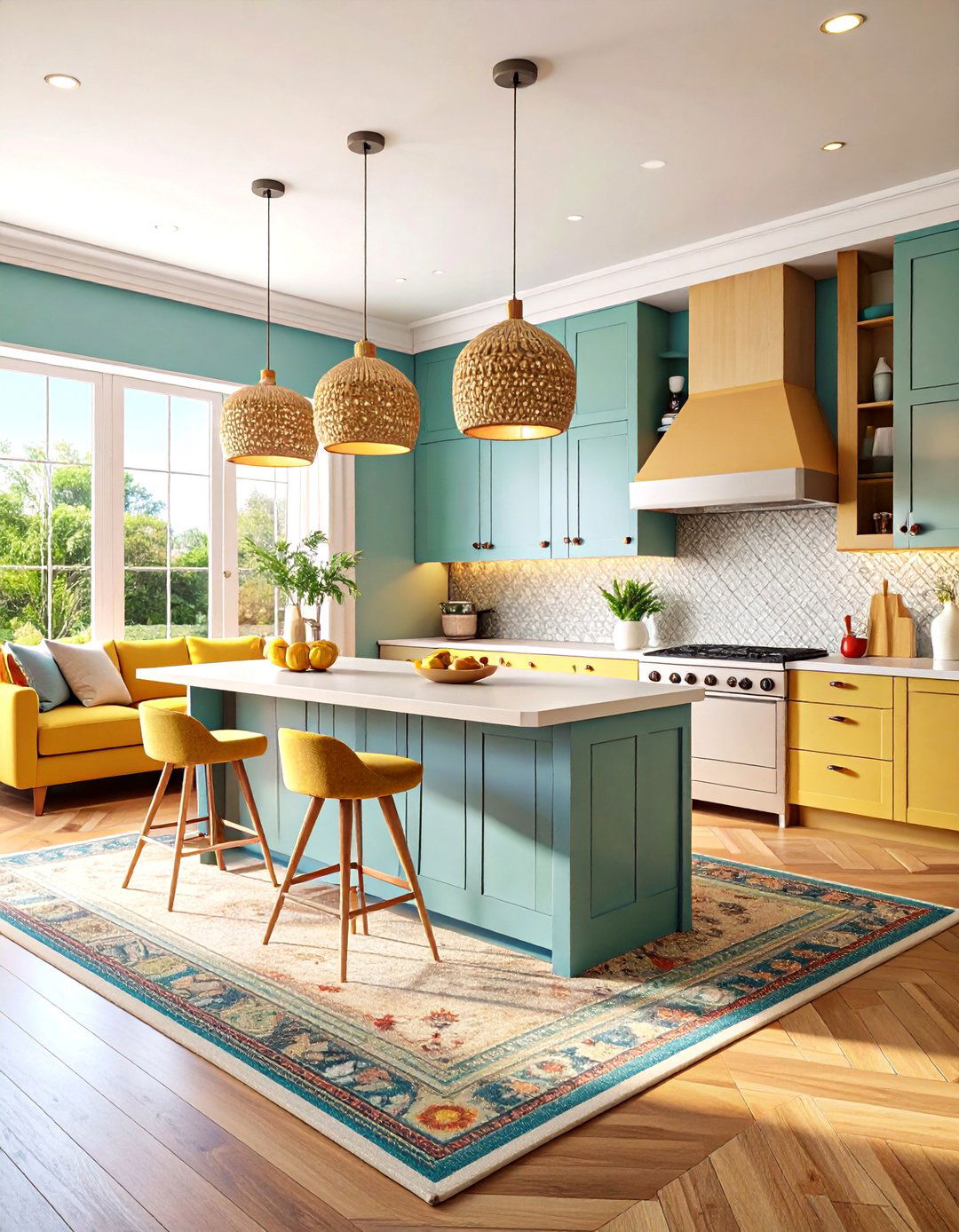 Tame Echoes With Soft Accents - 25 open kitchen ideas