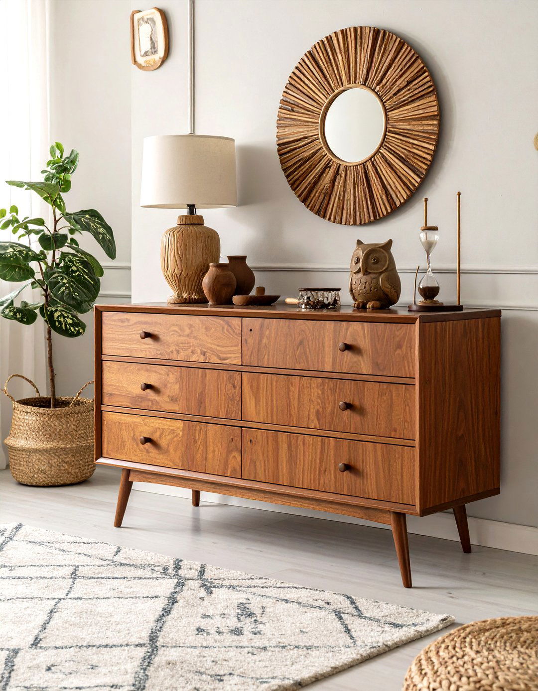 Tapered Leg Dressers Streamline a s Bedroom - 25 60s bedroom ideas