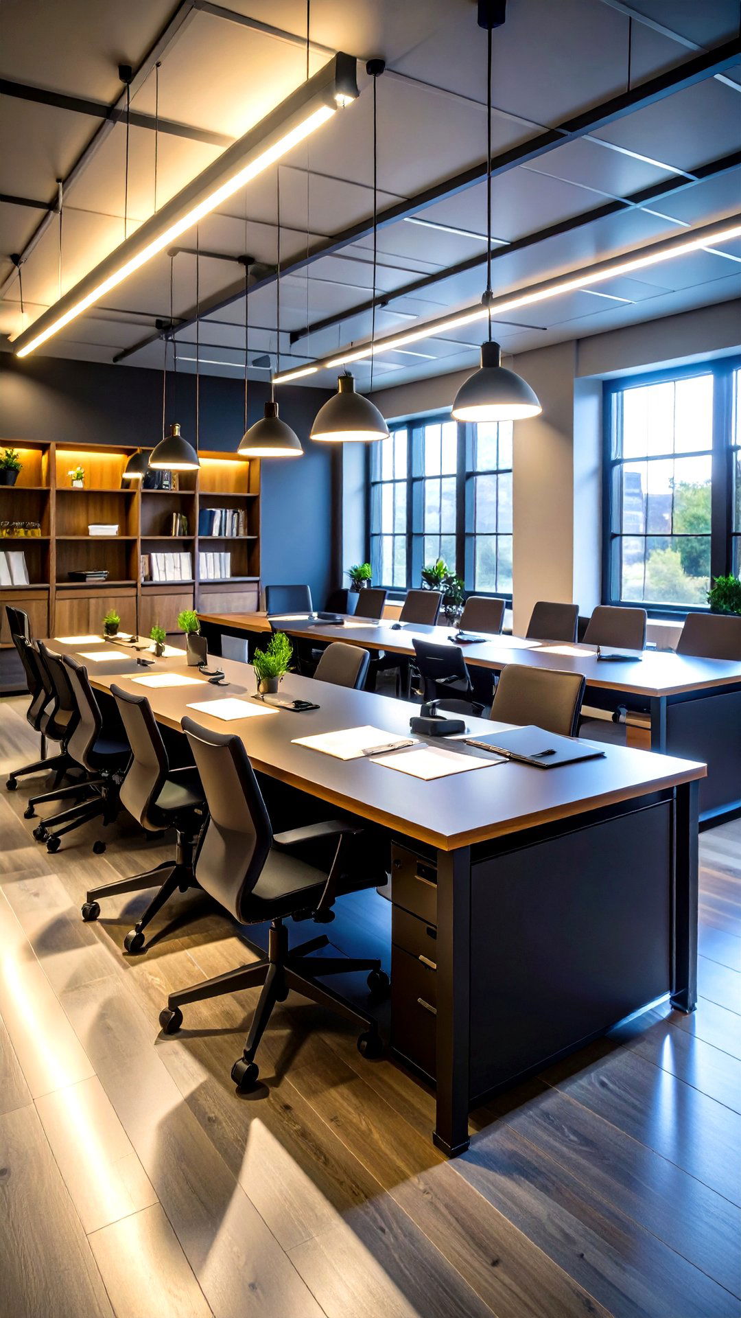 Teacher Desk Task Classroom Lighting Enhancement - 25 classroom lighting ideas