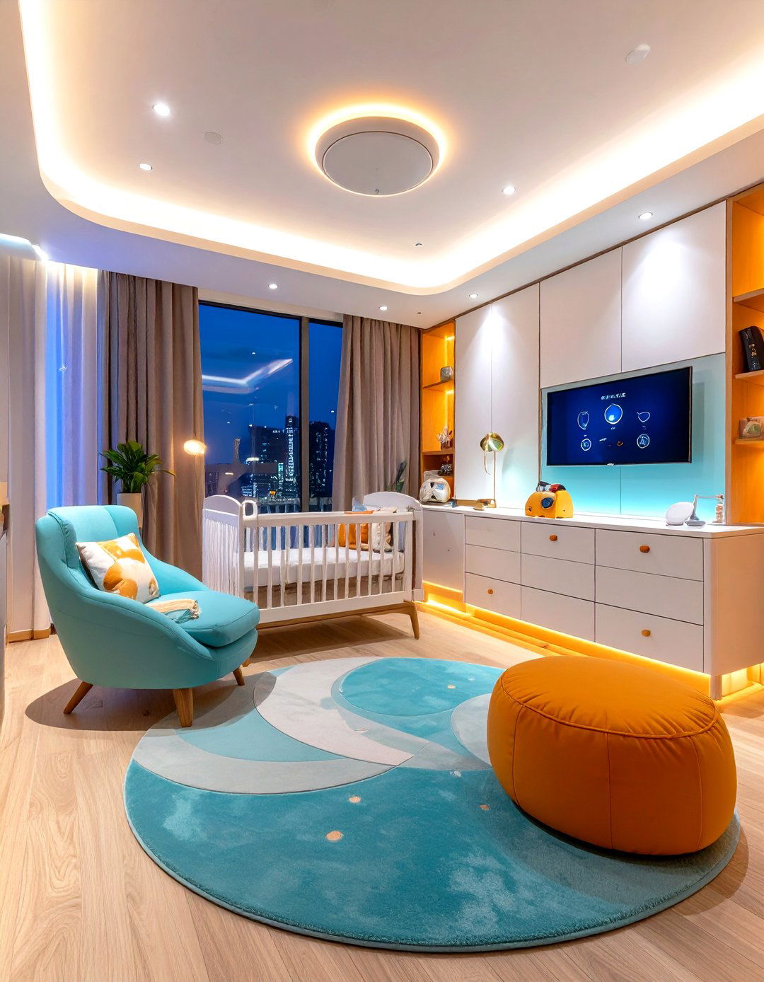 Technology Enabled Smart Elephant Nursery - 25 elephant nursery ideas