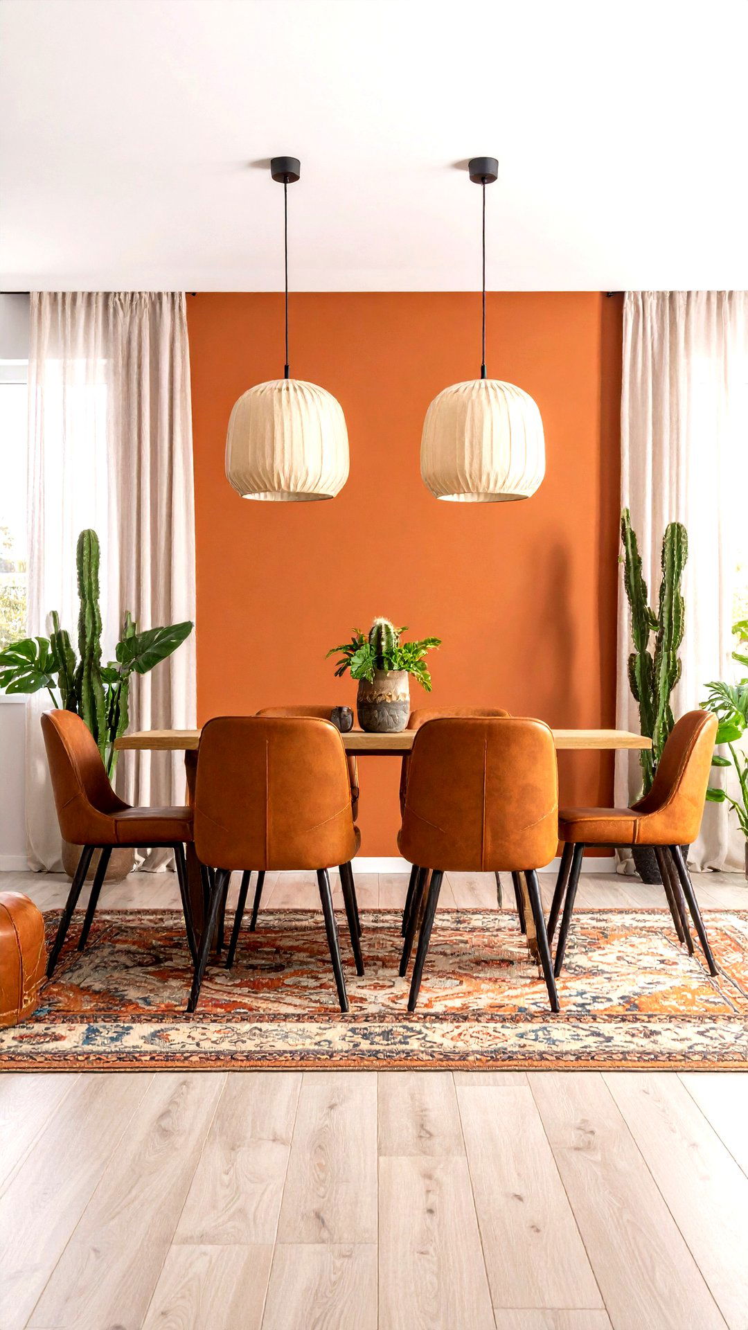 Terracotta Accent Wall Warmth - 25 accent wall colors
