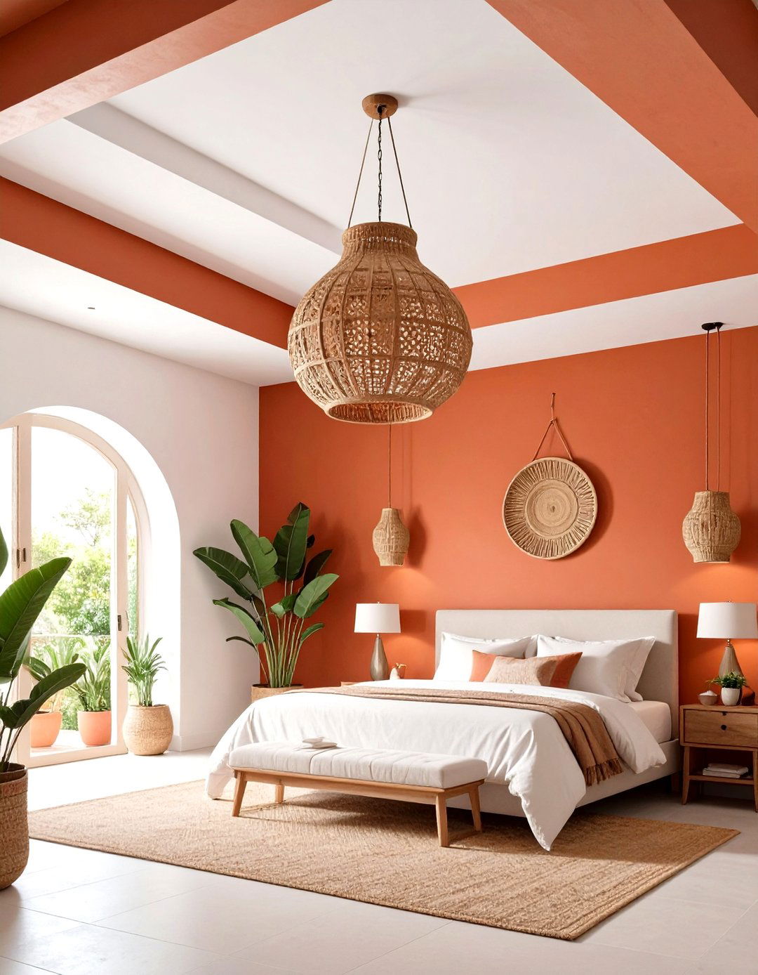 Terracotta Bedroom Ceiling Paint Ideas - 25 Terracotta Bedroom Ideas