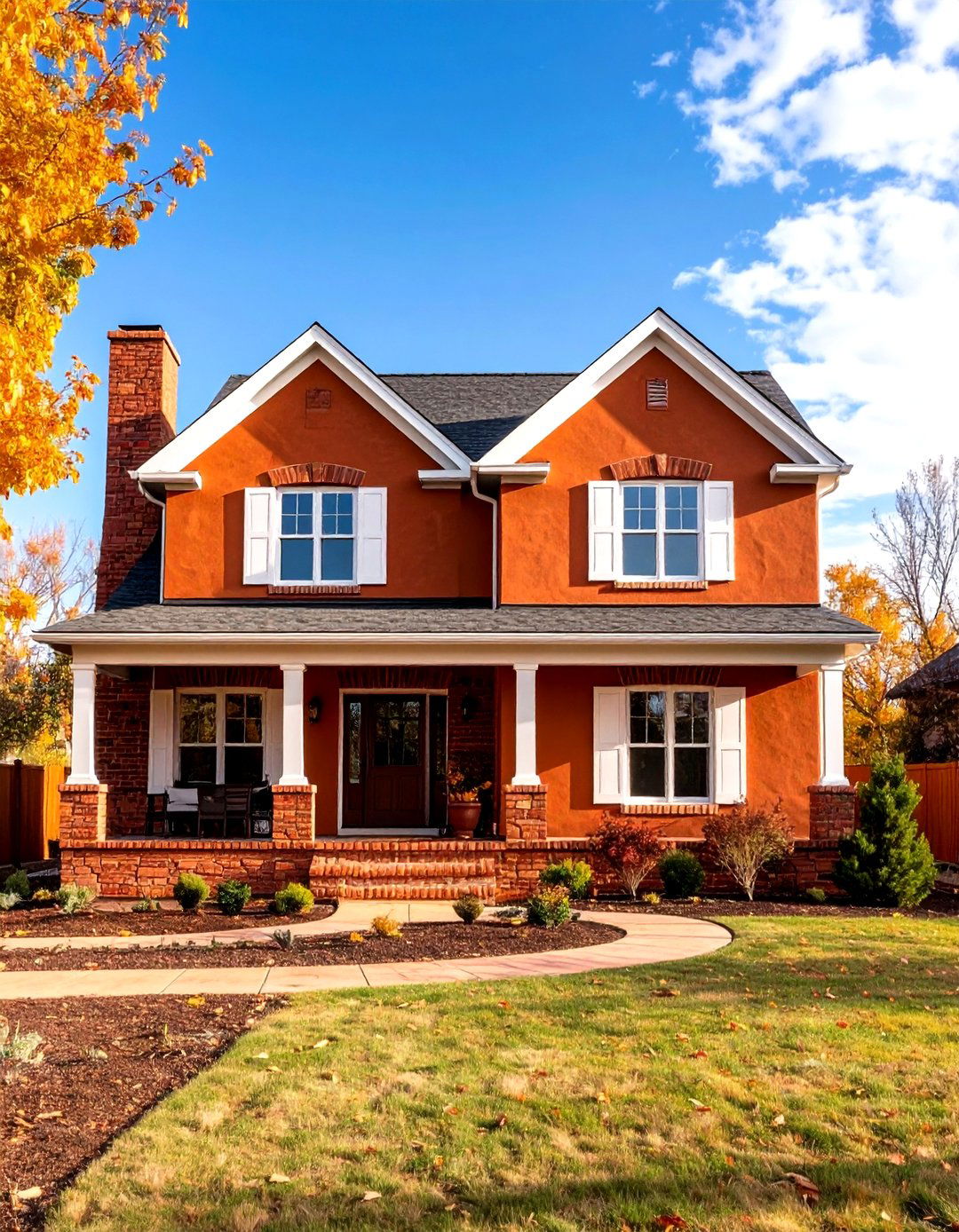Terracotta Rich Exterior Brick Paint Color Cavern Clay - 25 exterior brick paint color ideas
