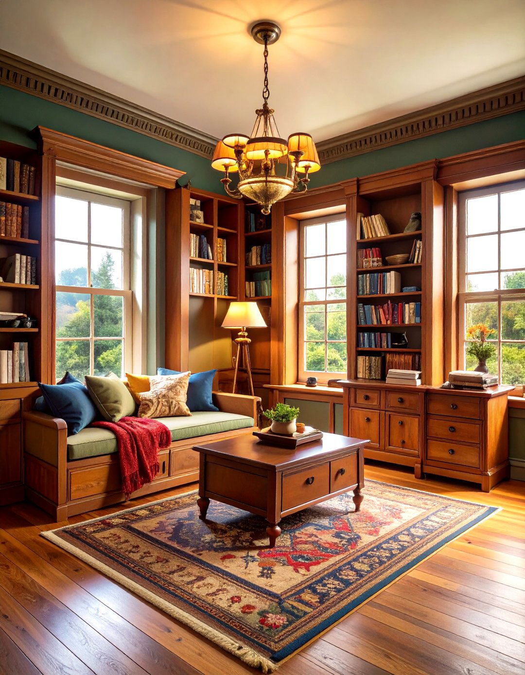 This Cozy Reading Alcove Makes a Parlor Room the Homes Heart - 25 parlor room ideas