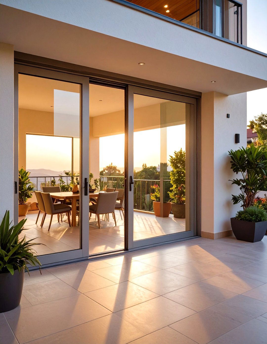 Tilt and Turn Patio Door for Flexible Ventilation - 25 patio door ideas