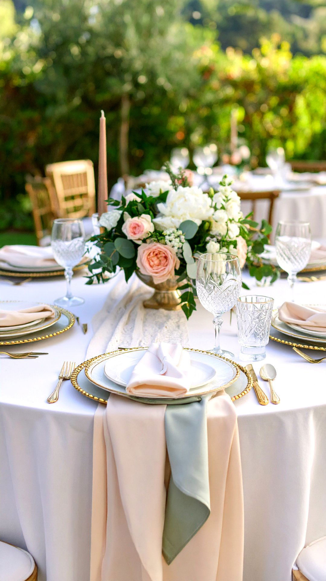 Timeless Wedding Color Palette of Ivory and Sage - 25 classic wedding ideas