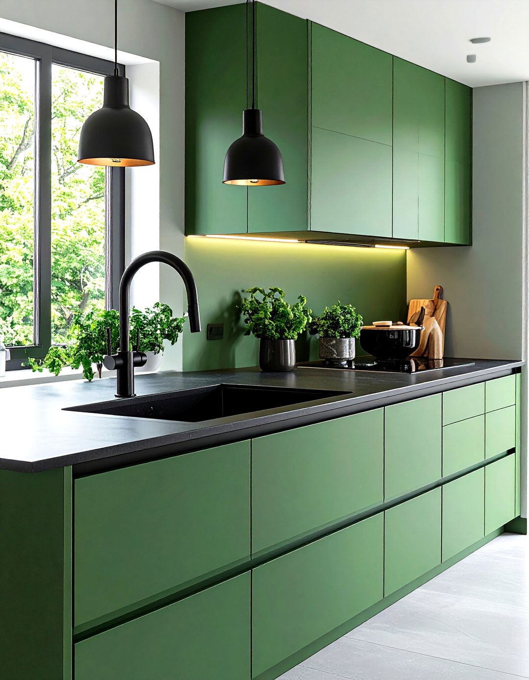 Touchless Faucets Merge Hygiene with Minimalism - 25 minimalist kitchen ideas