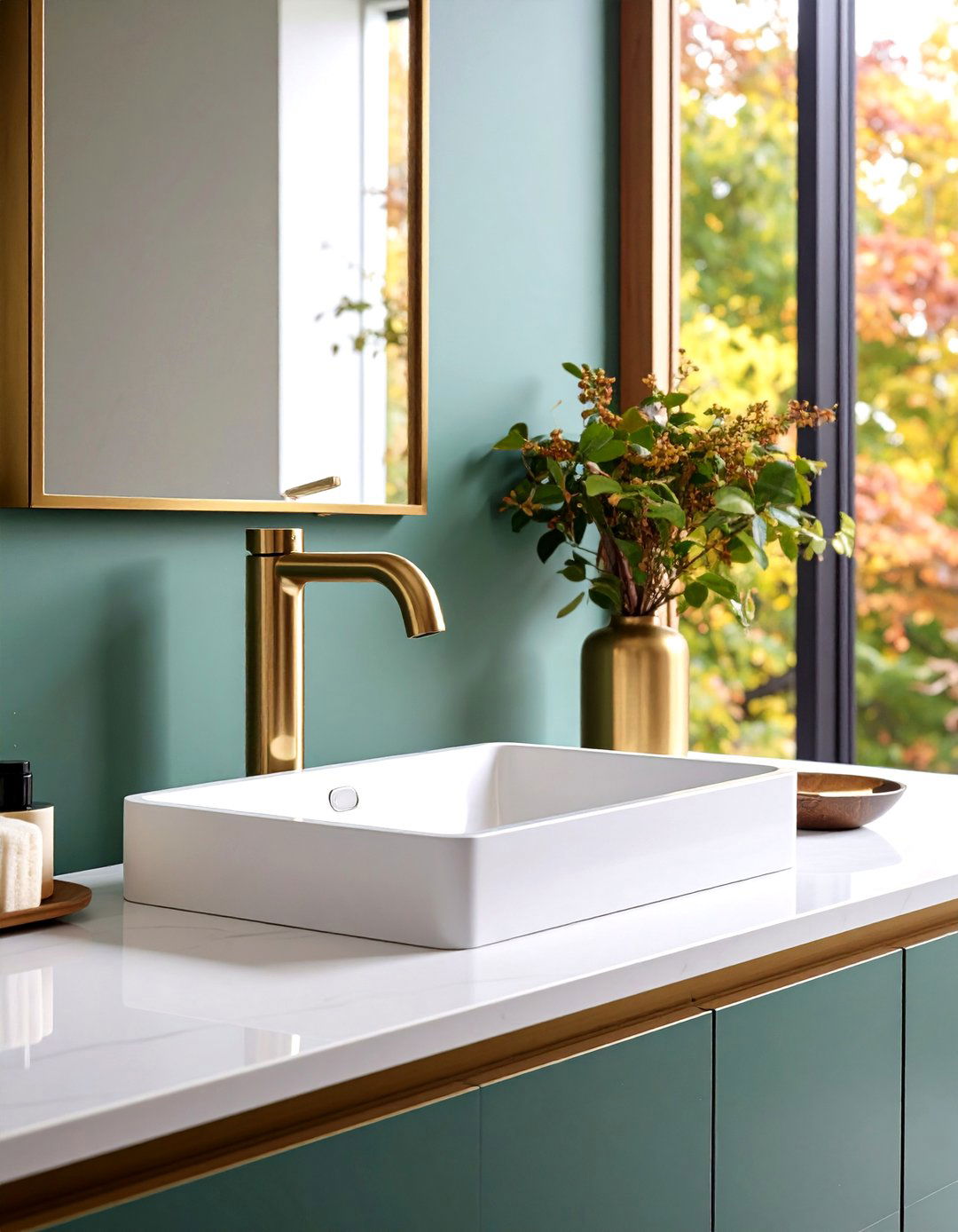 Touchless Tap to Reduce Germ Transfer in the Ensuite Bathroom - 25 ensuite bathroom ideas