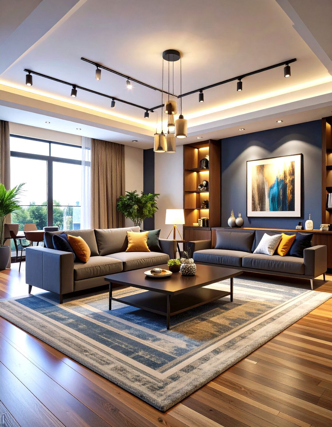 Track Lighting Illuminates s Interior Design Drama - 25 1990s interior design ideas
