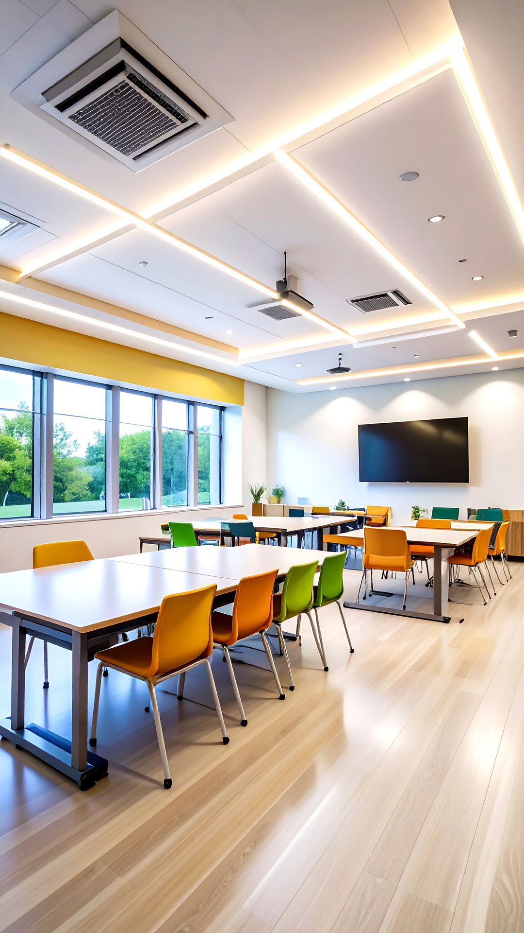 Tunable White Classroom Lighting to Support Circadian Rhythms - 25 classroom lighting ideas