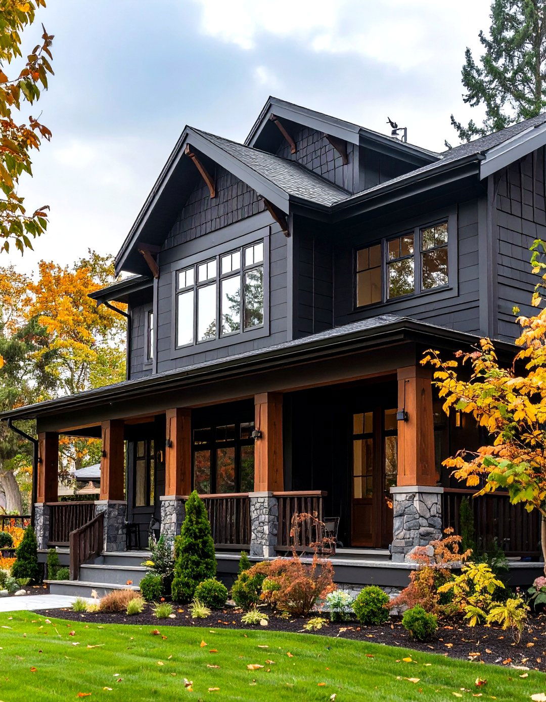 Turkish Tile SW Saturated Blue Paint Color for Artistic Flair - 25 paint colors for a modern black house with cedar accents