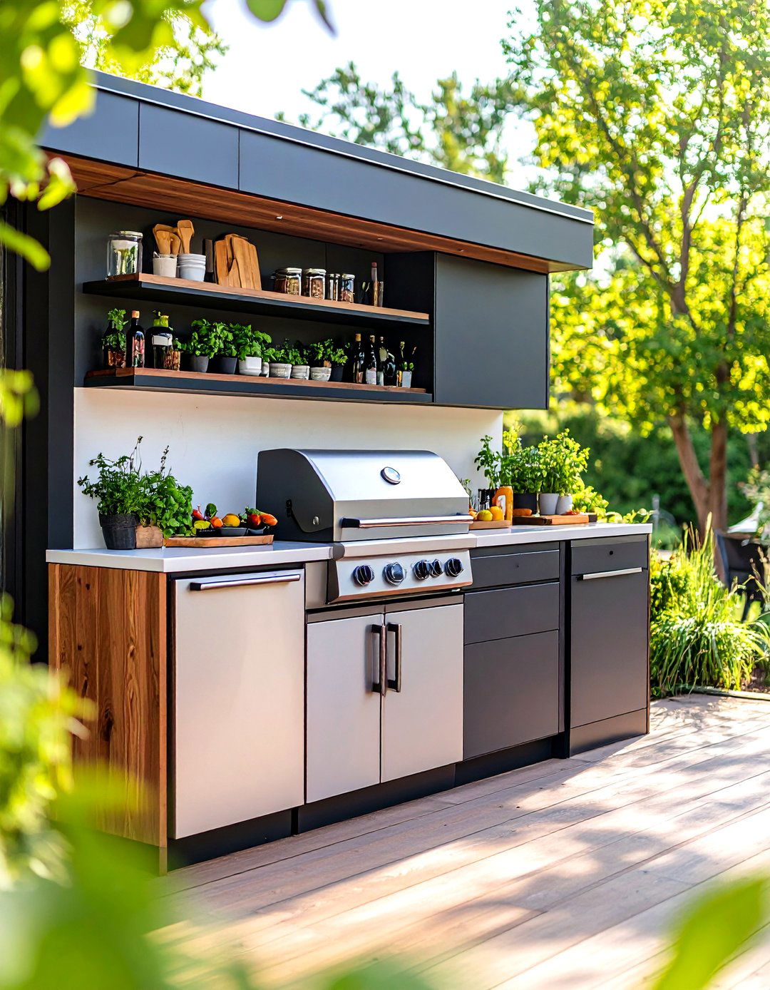 Under Counter Fridge and Ice Drawer End Frantic Indoor Trips - 25 outdoor kitchen on deck